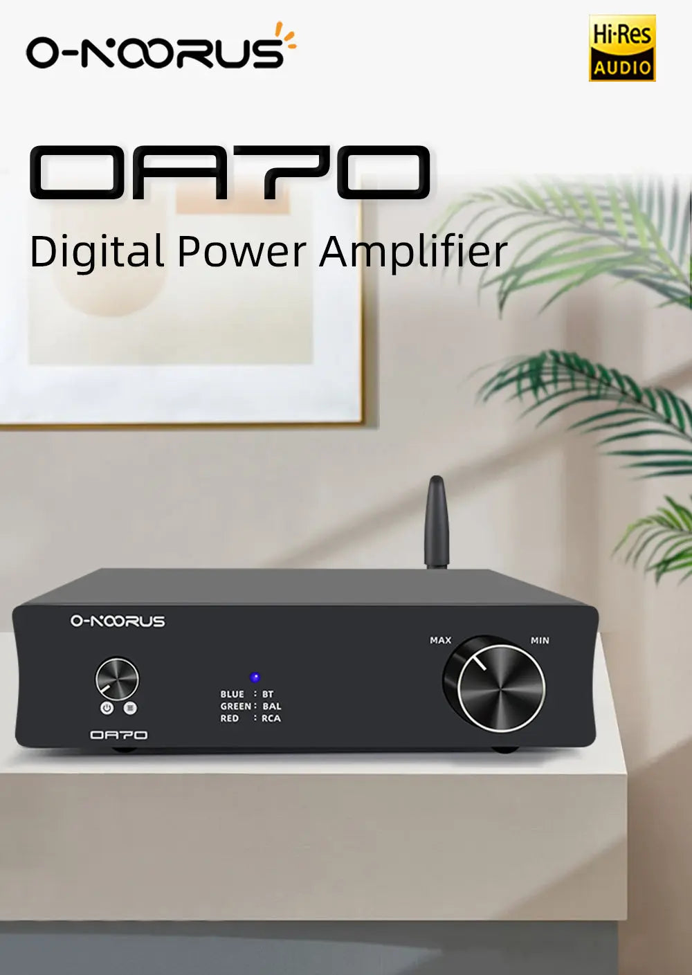 Amplificatore Stereo Douk A5 Con Chip TPA3255 - 300W Per Canale, Filtro Passa-Alto - Foto 5