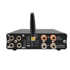 O-NOORUS D3 PRO TPA3255 PFFB Stereo Amplifier and Decoder with HDMI ARC Bluetooth5.4 USB Optical Coaxial RCA input onoorus audio